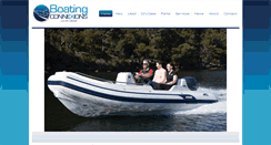 Desktop Screenshot of boatingconnexions.com.au